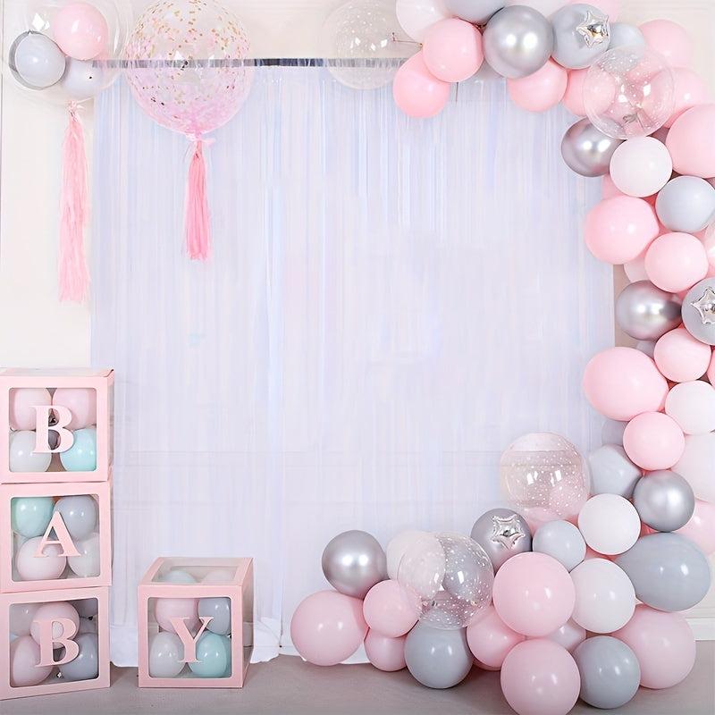 Tulle Backdrop Curtain for Weddings and Parties
