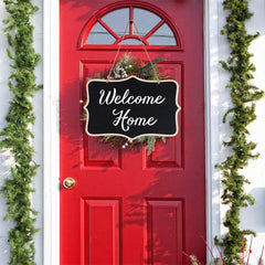 Rustic Wooden Blackboard DIY Home Decor Sign Message Board