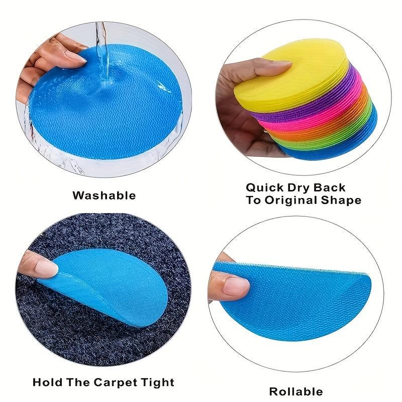 27pcs 5in Carpet Floor Markers Classroom Sitting Spot Circles