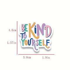 50pcs Self Love Graffiti Sticker Decorative Luggage Notebook Water Cup Sticker