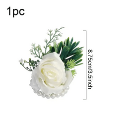 Rose Wrist Flower Corsage Wedding Bridal Prom Party Decoration