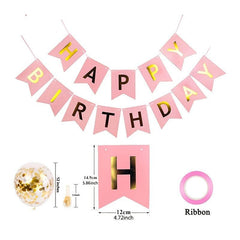 Birthday Party Decoration Sequin Balloon Set Scene Decoration Letter Banner