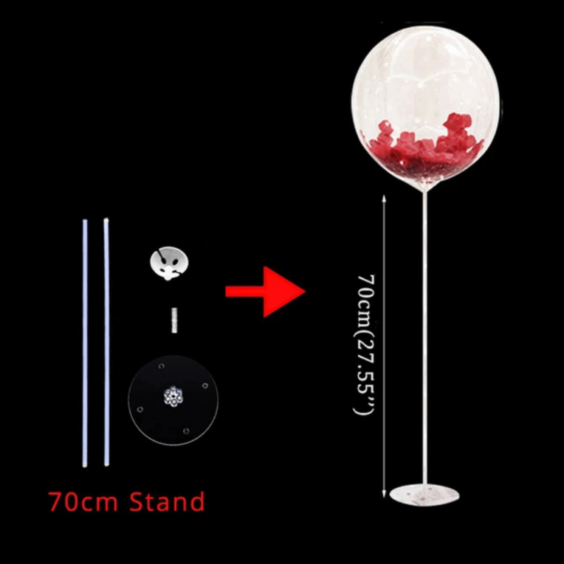 4pcs Floating Balloon Table Decorations for Parties and Weddings