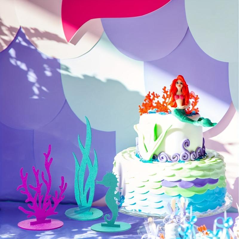 Under The Sea Felt Table Centerpiece for Birthday Decorations