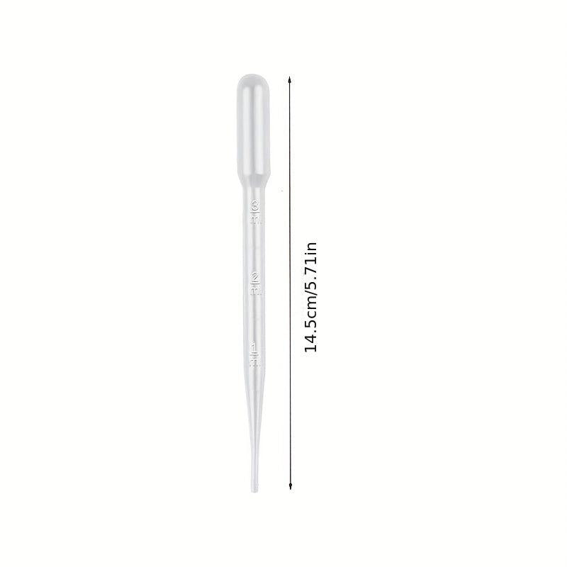10 Pcs 3ml Graduated Plastic Pipettes Transfer Pipettes