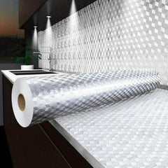 Marble Pattern Foil Wallpaper Self Adhesive Waterproof Heat Resistant DIY