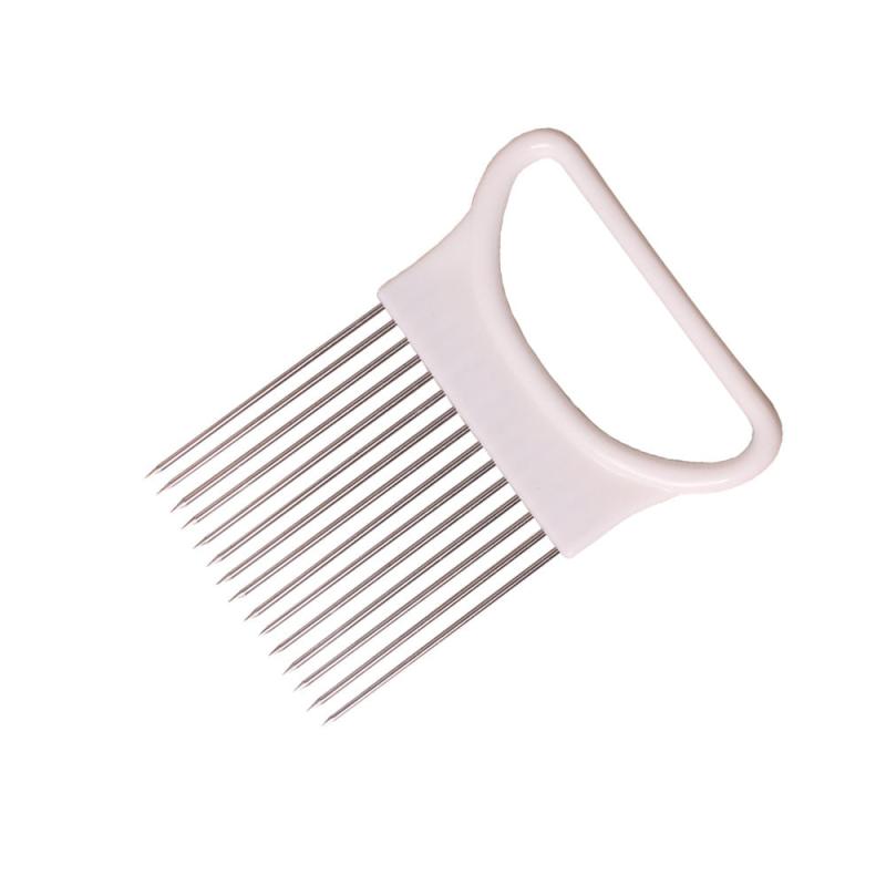 Onion Slicer Holder Stainless Steel Cutter Lemon Holder Creative Design