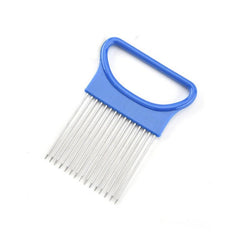 Onion Slicer Holder Stainless Steel Cutter Lemon Holder Creative Design