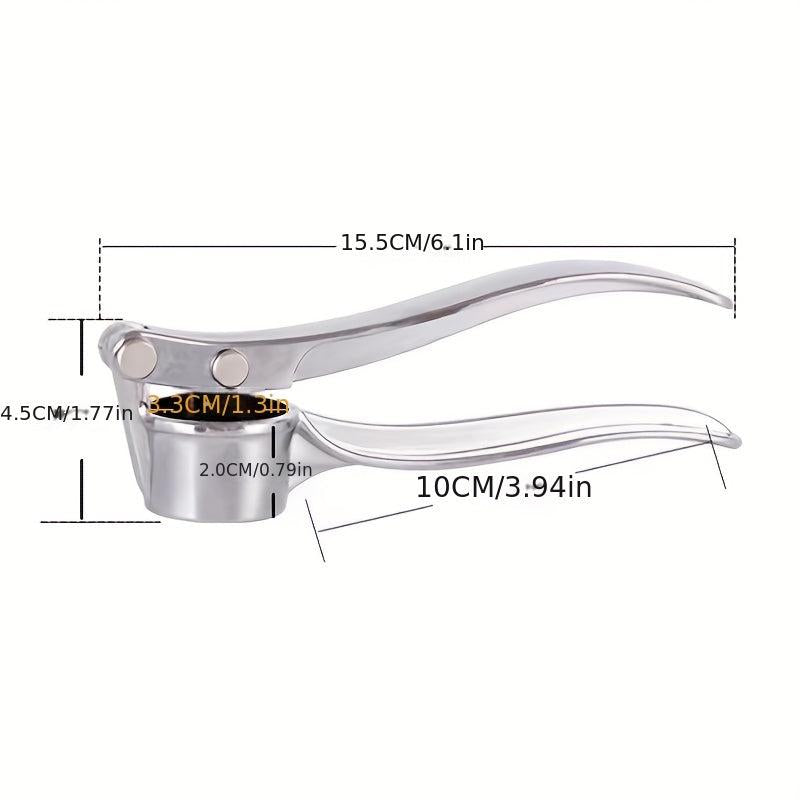 Stainless Steel Garlic Press Kitchen Garlic Chopper
