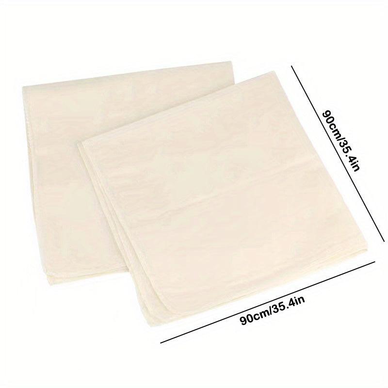 1pc Unbleached & Reusable Ultra Fine Cheese Cloth