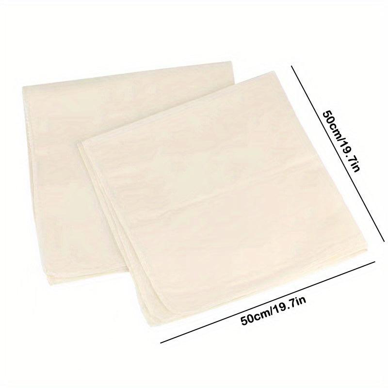 1pc Unbleached & Reusable Ultra Fine Cheese Cloth