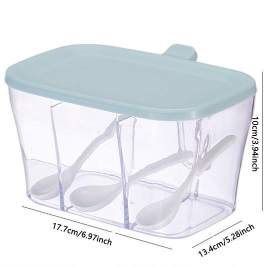 1pc Moisture Proof Seasoning Box for Kitchen and Hotel Use