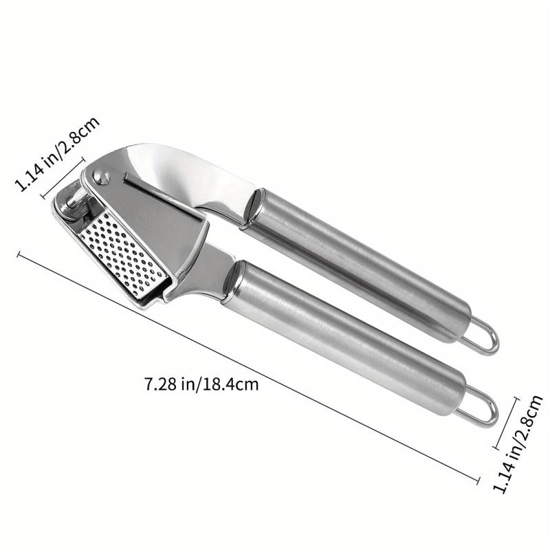 Ergonomic Garlic Press for Easy Garlic Mincing