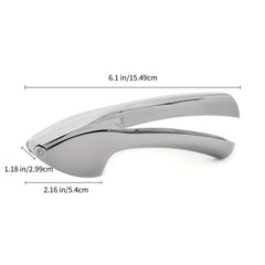 Ergonomic Garlic Press for Easy Garlic Mincing
