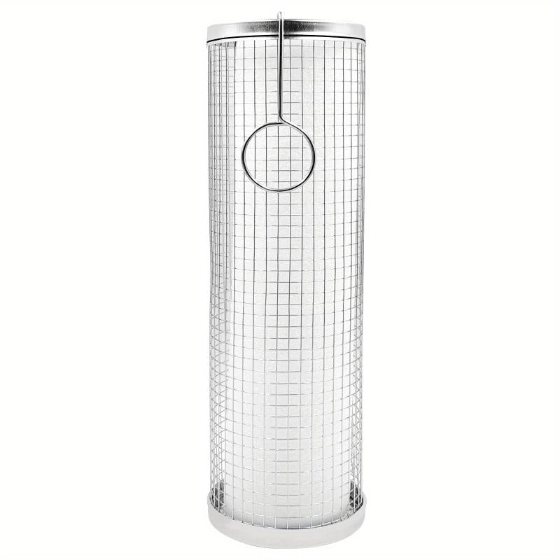 2pcs 304 Stainless BBQ Grill Basket Grilled Cage Cooking Tool
