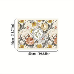 Absorbent Dish Drying Pad Soft Diatom Mud Drain Mat