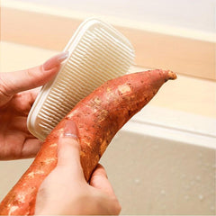 1pc Kitchen Cleaning Brush Vegetable and Fruit Brush Bendable