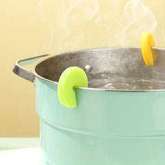 Lemon Slice Pot Lid Lifter Spill-proof Silicone Kitchen Gadget