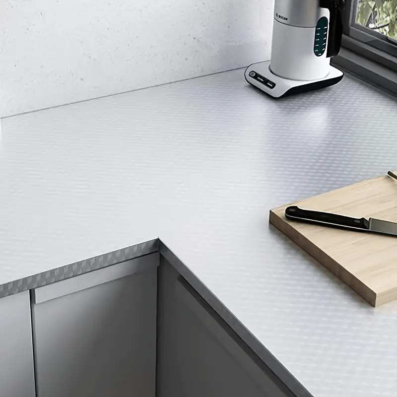 Kitchen Backsplash Stickers Self Adhesive Aluminum Foil Wallpaper