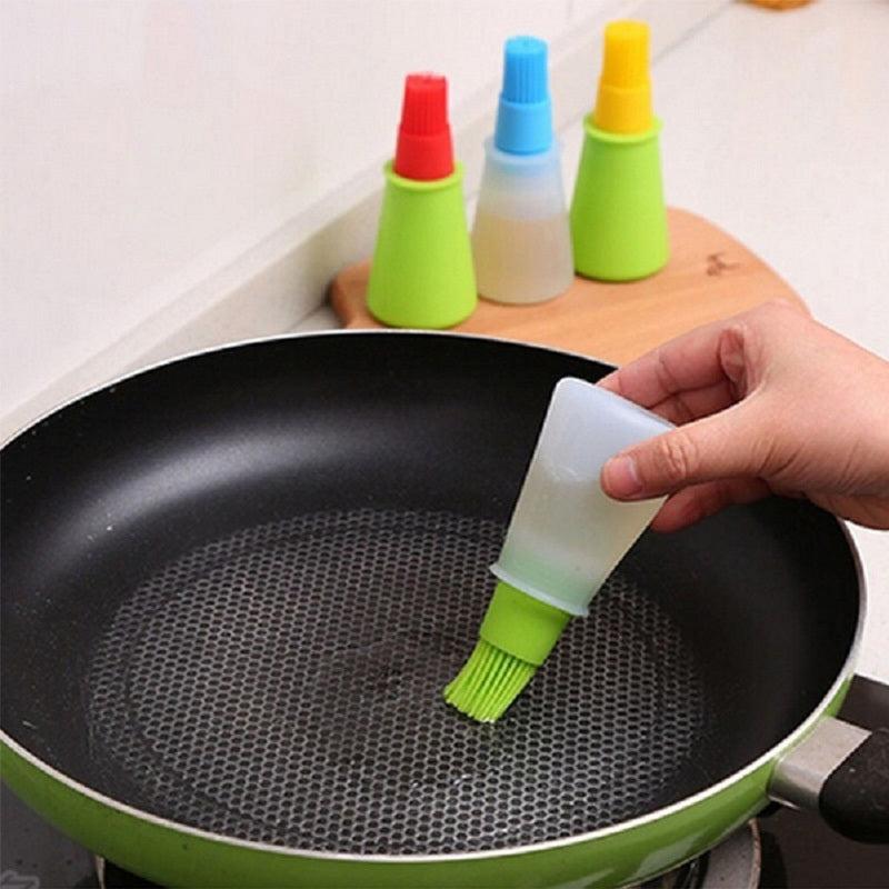 1pc BBQ Baking & Honey Brush Silicone BQQ Brush Cooking Utensil Kitchen