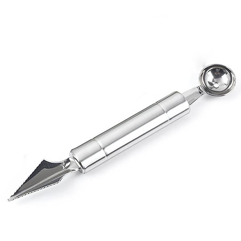 Stainless Steel Fruit Scoop for Carving Peeling Digging Fruits Vegetables