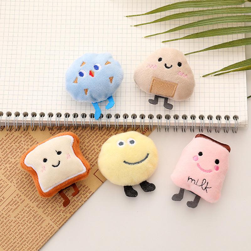 1pc Cartoon Plush Fridge Magnets Whiteboard Sticker Office Decor
