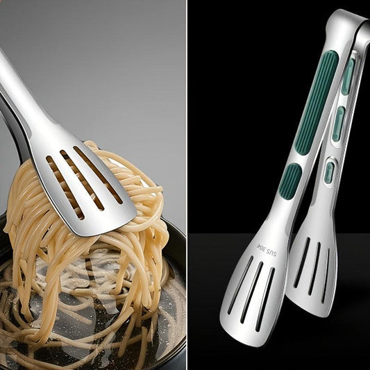 2pcs Serving Tongs Food Tongs Barbecue Tongs Fruit Tongs Bread Tongs