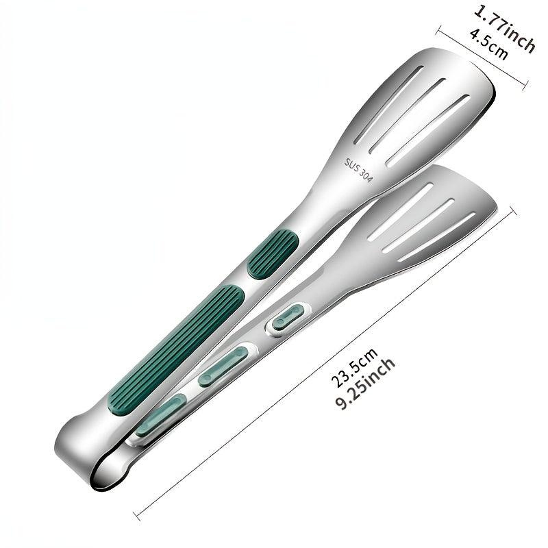 2pcs Serving Tongs Food Tongs Barbecue Tongs Fruit Tongs Bread Tongs