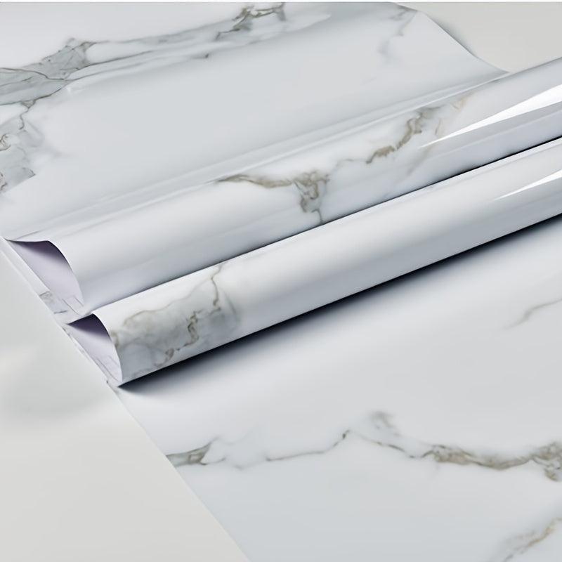Self-adhesive Waterproof Marble Wallpaper for Kitchen Living Room Bedroom
