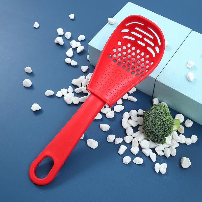 Kitchen Gadget Slotted Spoon Mixing Spoons Strainer Ginger Grater Garlic Gri