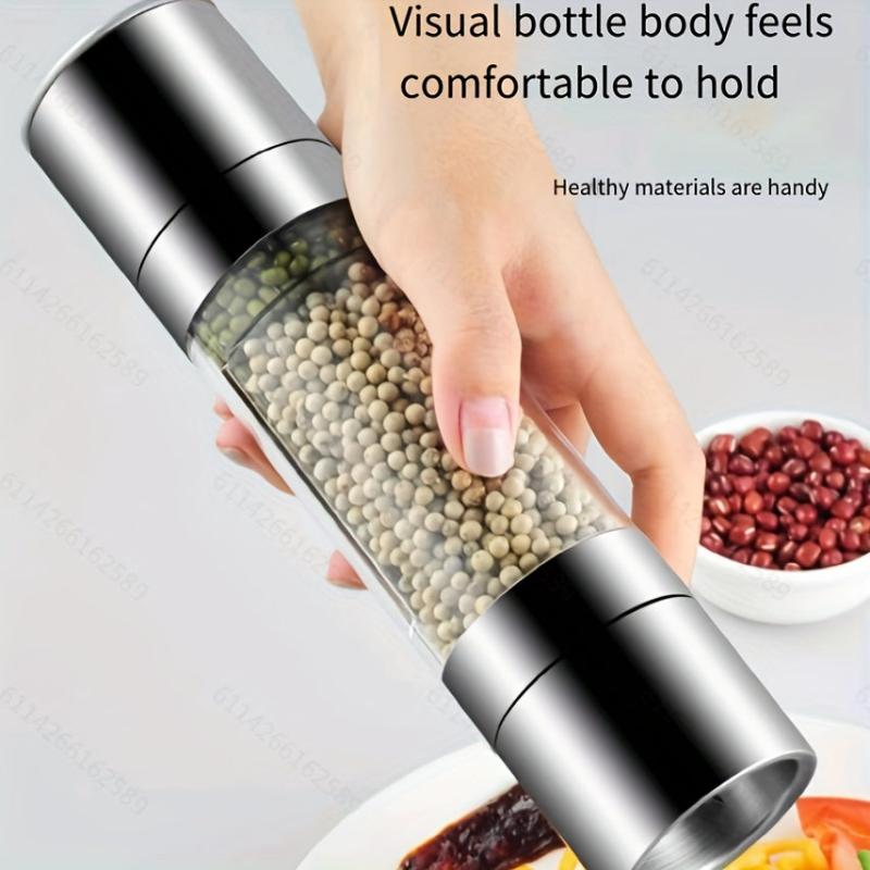 2in1 Stainless Steel Pepper Grinder & Salt Ginder