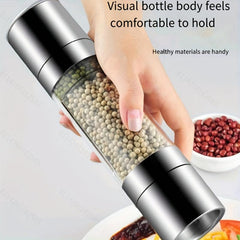 2in1 Stainless Steel Pepper Grinder & Salt Ginder