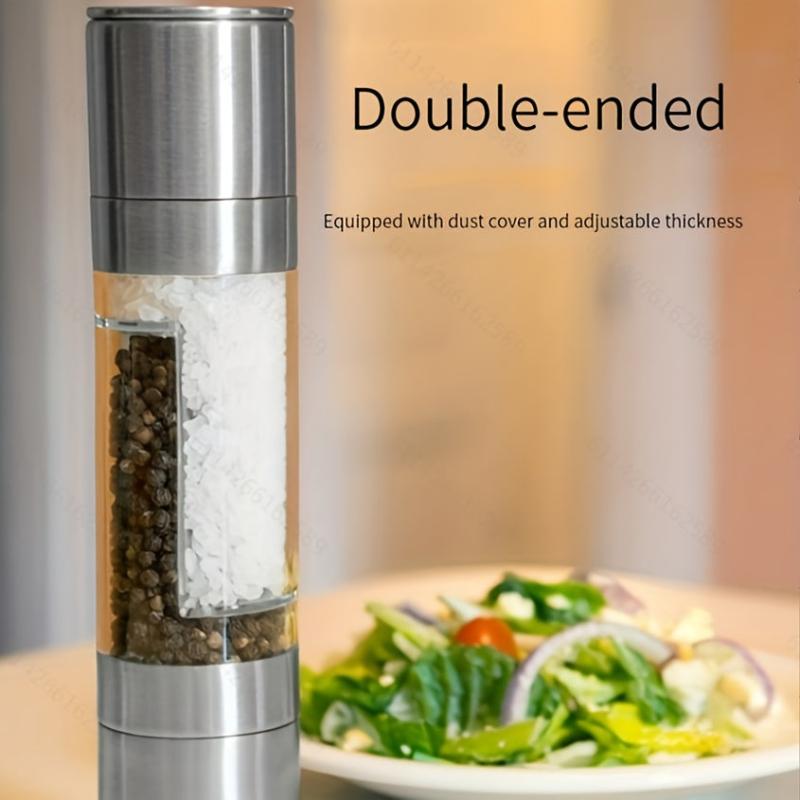 2in1 Stainless Steel Pepper Grinder & Salt Ginder