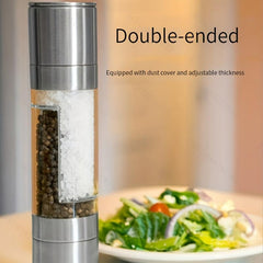 2in1 Stainless Steel Pepper Grinder & Salt Ginder