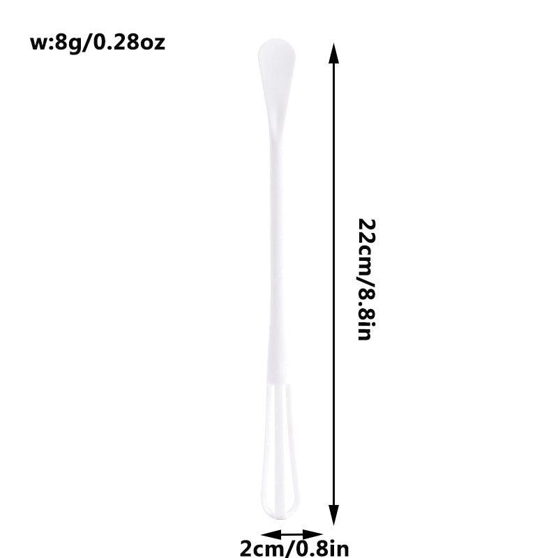 Mini Egg Whisk Kitchen Stirrer Dual-purpose Spoon