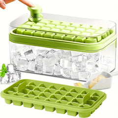Ice Cube Mold Freezer Ice Tray With Lid And Ice Box