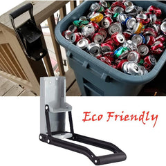 16 Oz Metal Can Crusher - Heavy Duty Wall Mounted Aluminum Crusher Tool