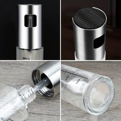 2pcs Kitchen Sprayer W/ Brush Glass Sprayer Mister Funnel Creative Spray Bottle