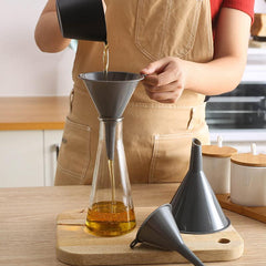 Multifunctional Mini Funnel Set Heat Resistant Kitchen Dispenser Tool