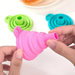 1pc Collapsible Funnel Mini Funnel for Water Liquid Kitchen Gadgets