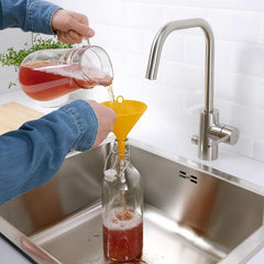 Mini Funnel Multifunctional Kitchen Funnel Heat Resistant for Milk Wine Juice