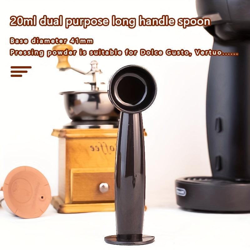 3pcs 2 In 1 Coffee Spoon Measure Tamper Spoon
