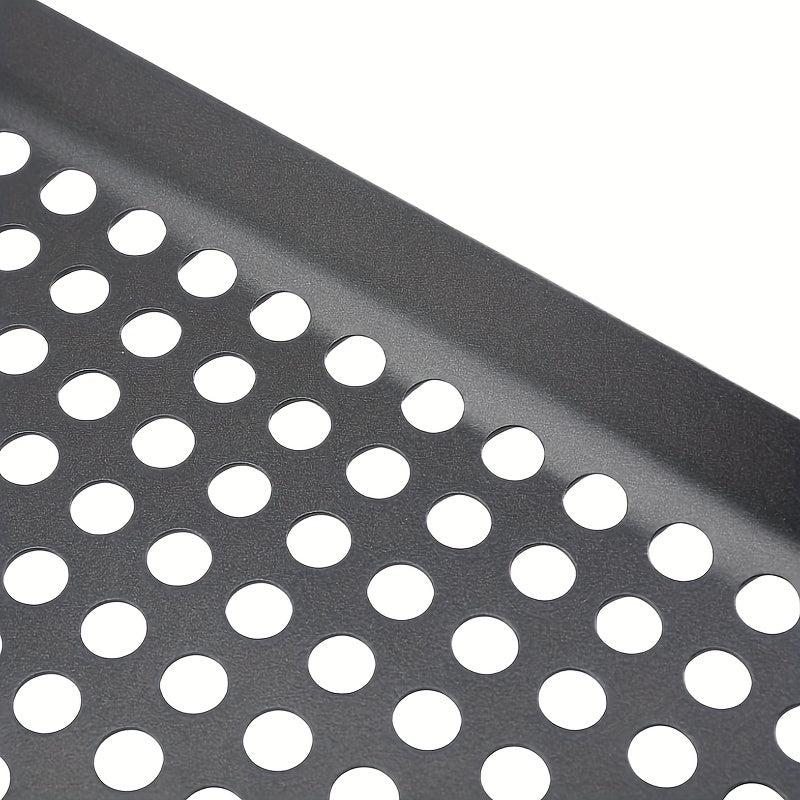 Large Stainless Steel Grill Basket with Handles Non Stick BBQ Plate
