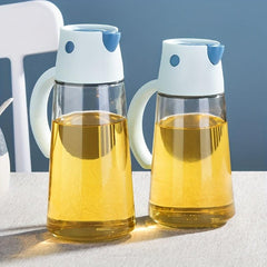 Kitchen Seasoning Bottle Glass Pot Dispensing Bottle Jar Pot For Kitchen Cooking