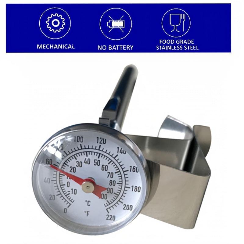 Coffee Milk Frothing Thermometer Stainless Steel Cooking Thermometer