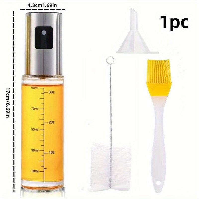 2pcs Creative Kitchen Glass Sprayer with Brush and Funnel