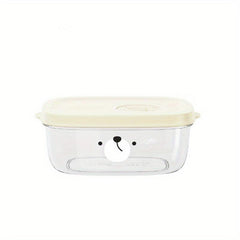 Plastic Lunch Box Leak Proof Bento Box Office Worker Salad Box Sealed Bento Box