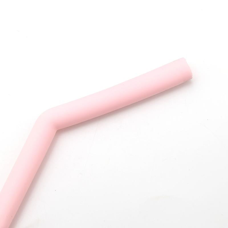 1pc Bendy Silicone Straws Reusable Straws Summer Drinkware Accessories