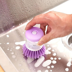 Pot Washing Brush - Automatic Liquid Washing and Decontamination Tool