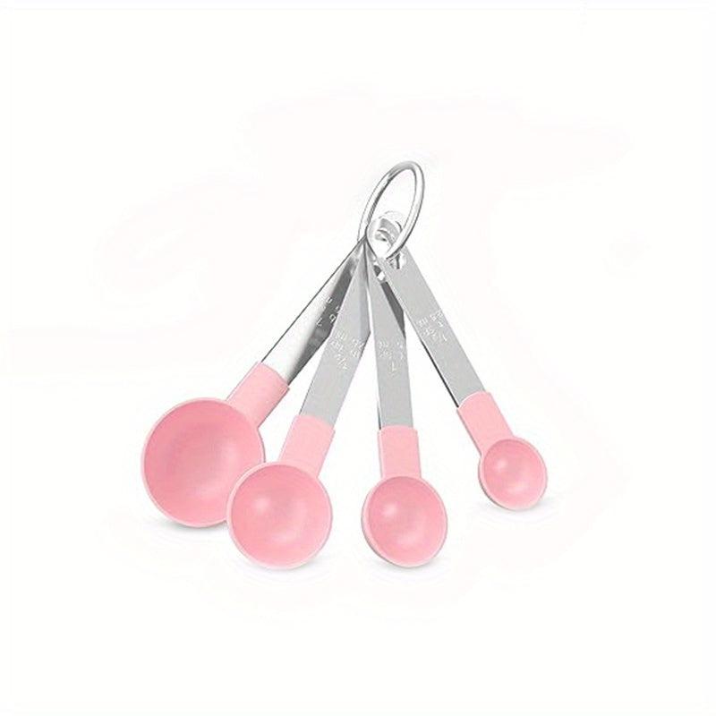 8pcs Measuring Cups & Spoons Set Multifunctional Plastic Measuring Spoon